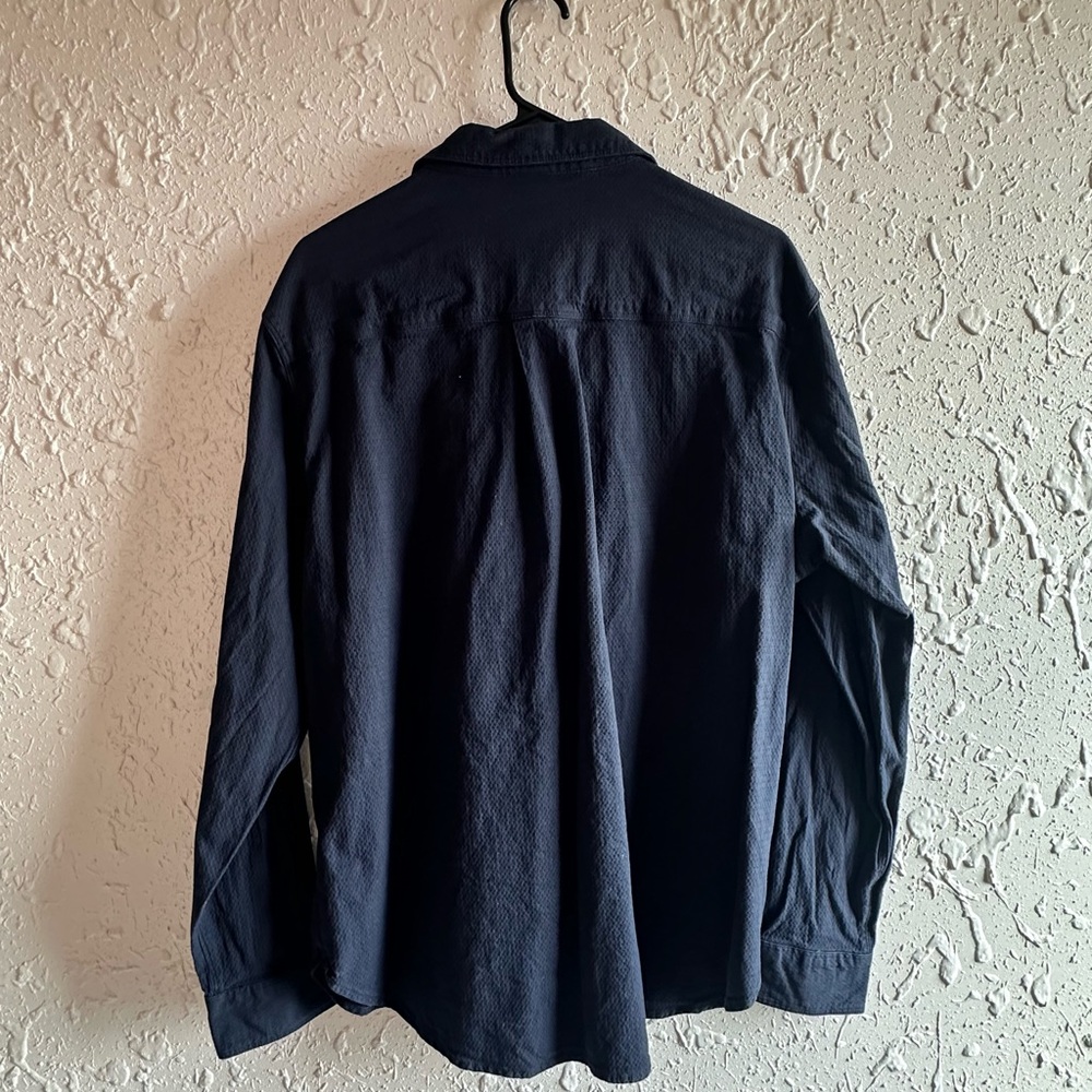 VRST blue button up shirt